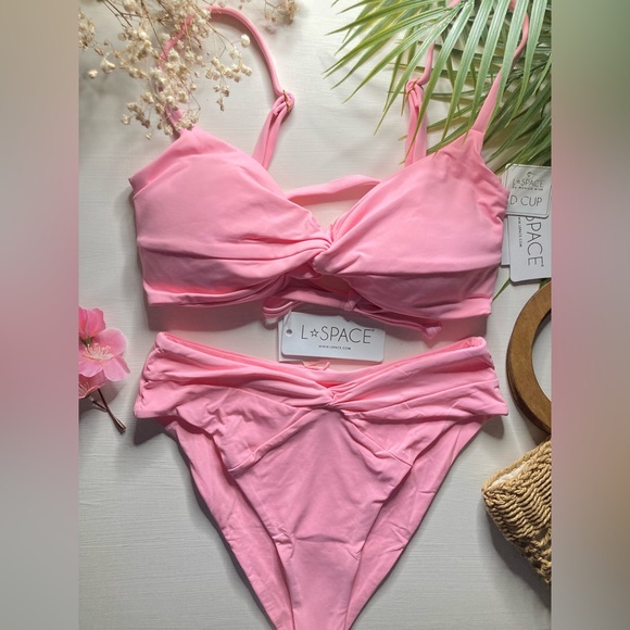 L*SPACE 🌸 Bikini Set - Light Pink - Picture 6 of 16